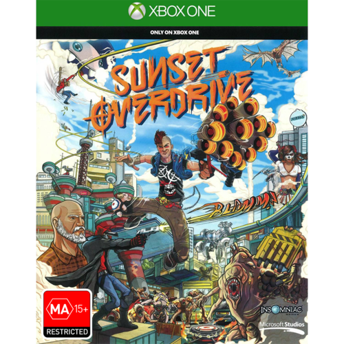 SUNSET OVERDRIVE Microsoft Xbox One Game PAL