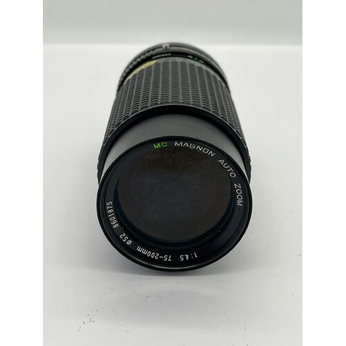 Magnon 75-200mm 1:4.5 Auto Zoom Lens 