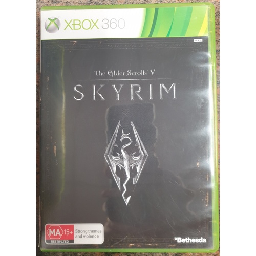 The Elder Scrolls V Skyrim Microsoft Xbox 360 Game Disc