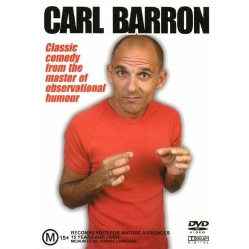 CARL BARRON Classic Comedy From The Master Of Observational Humour DVD R4 PAL