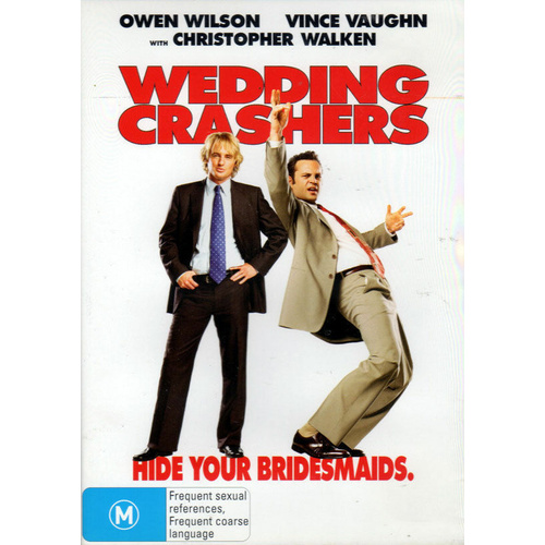 WEDDING CRASHERS Owen Wilson Vince Vaughn DVD R4 PAL
