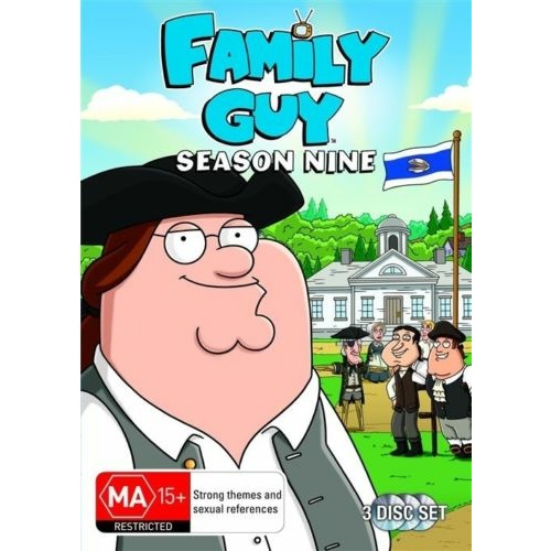 FAMILY GUY SEASON 9 DVD 3-DISC R4 PAL