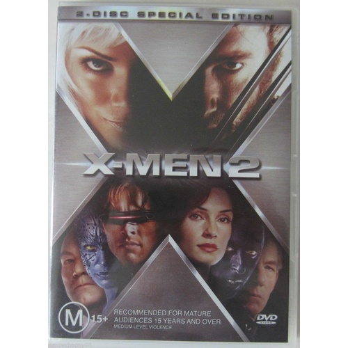 X-MEN 2 SPECIAL EDITION 2-DISC DVD R4 PAL