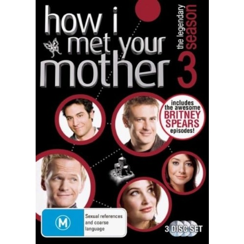 HOW I MET YOUR MOTHER SEASON 3 DVD R4 PAL