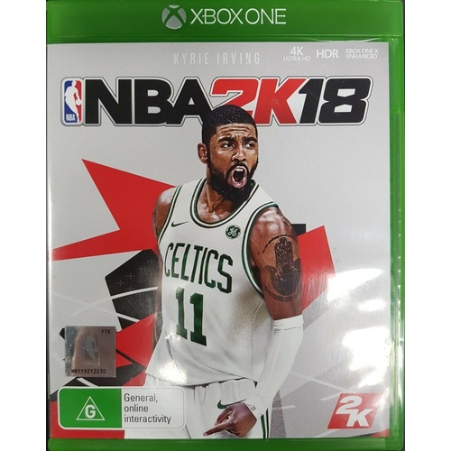 NBA 2K18 Xbox ONE GAME PAL