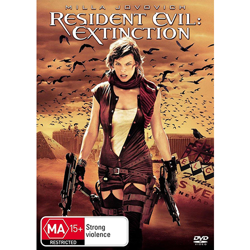 RESIDENT EVIL: EXTINCTION Milla Jovovich DVD R4 PAL