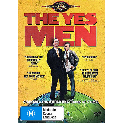 THE YES MEN DVD R4 PAL