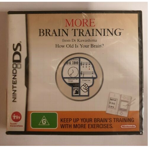 More Brain Training Nintendo DS Cartridge Game 