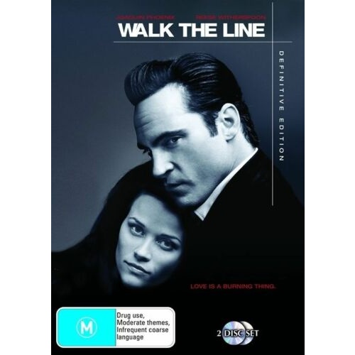 Walk The Line Joaquin Pheonix Reese Witherspoon Dvd R4 Pal