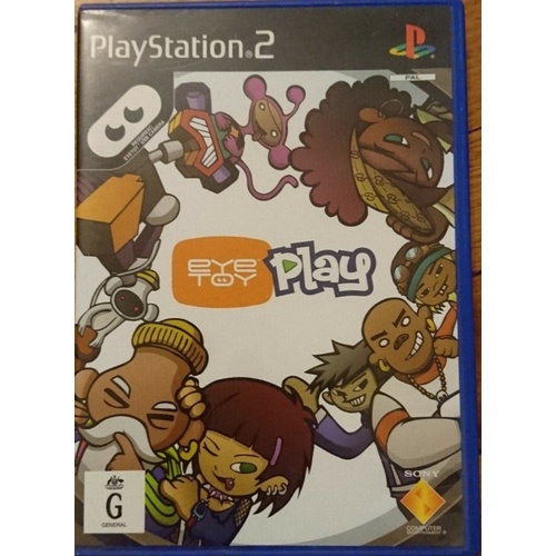 EYE TOY PLAY Playstation 2 PS2 GAME PAL