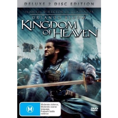 KINGDOM OF HEAVEN Orlando Bloom DVD R4 PAL