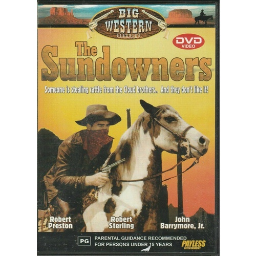 THE SUNDOWNERS DVD R4 PAL