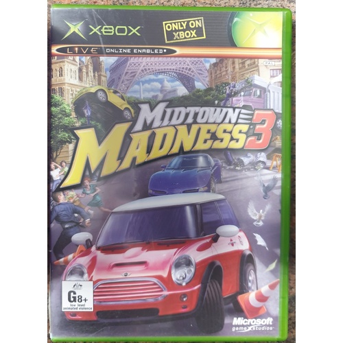 midtown madness 3 xbox 360
