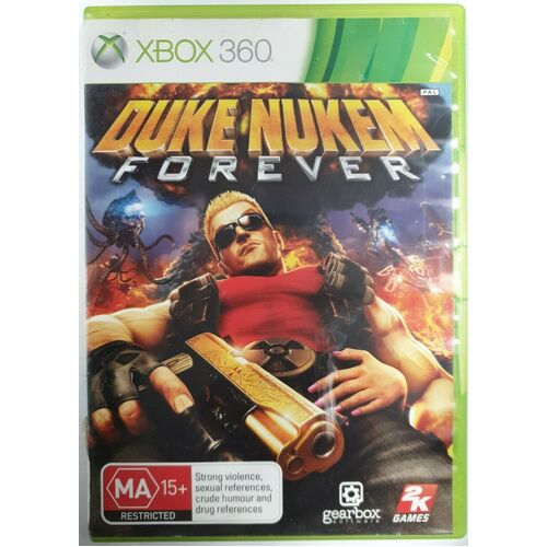 Duke Nukem Forever Microsoft Xbox 360 Game Disc