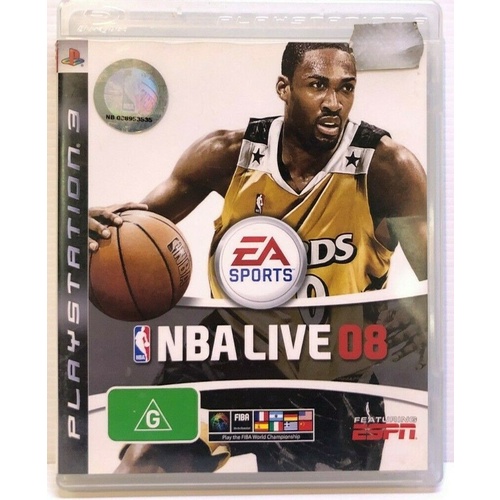 NBA LIVE 08 Playstation 3 PS3 GAME PAL