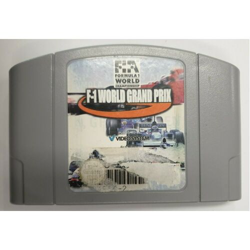 F-1 World Grand Prix Nintendo 64 Cartridge Only  Game
