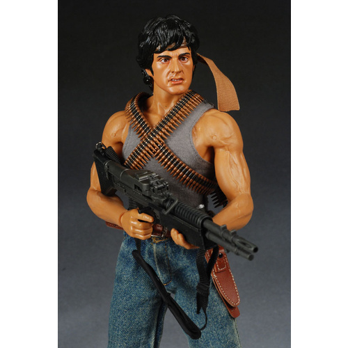 Hot Toys Mms 21 First Blood John J Rambo 1 6 Scale Fully Poseable Action Figure