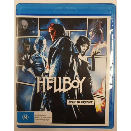 Hellboy Ron Pearlman Blu Ray Bluray Disc Movie 