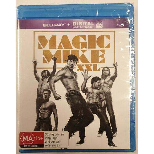 Magic Mike XXL Channing Tatum Blu Ray Bluray Disc Movie 