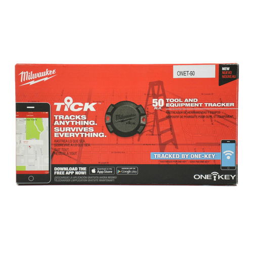 Milwaukee Tick 50 Pack One-Key Tool and Equipment Tracker ONET-50