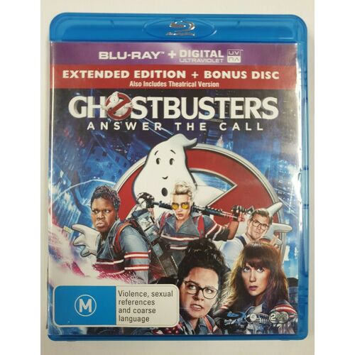 Ghostbusters 2 Disc Melissa McCarthy Blu Ray Bluray Remake Disc Movie