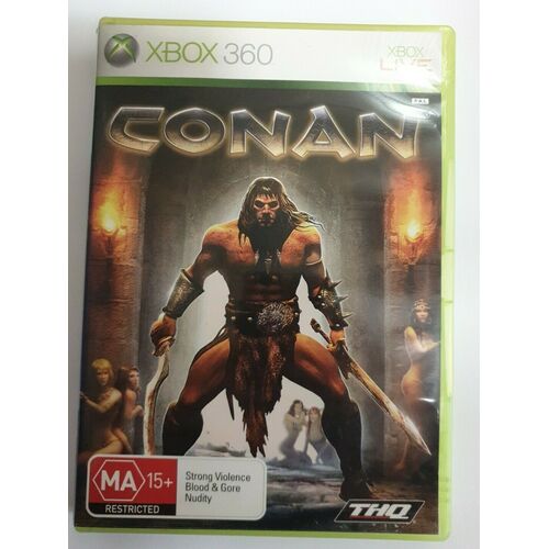 Conan Microsoft Xbox 360 Game Disc 
