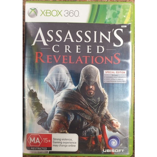 Assassin's Creed Revelations Microsoft Xbox 360 *Booklet Included*