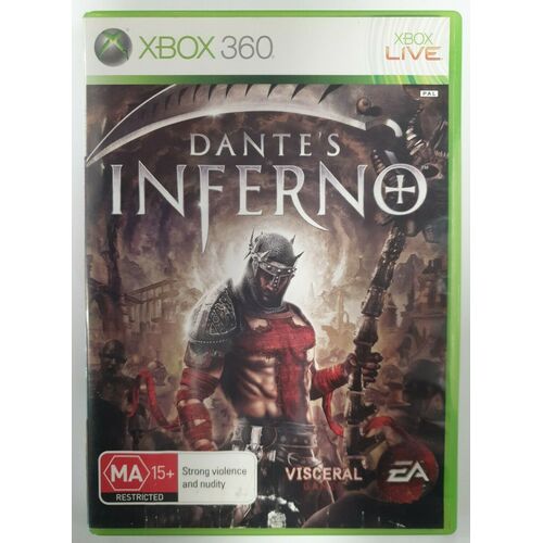 Dante's Inferno Microsoft Xbox 360 Game Disc 