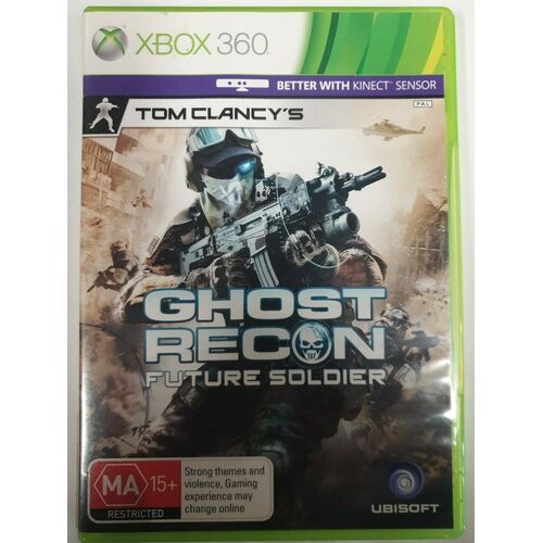 Ghost Recon Future Soldier Tom Clancy Microsoft XBOX 360 Game Disc 