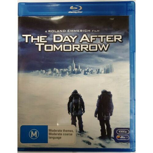 The Day After Tomorrow Dennis Quaid Jake Gyllenhaal Blu Ray Bluray Disc Movie 