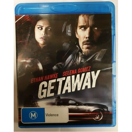 Getaway Ethan Hawke Selena Gomez Blu Ray Bluray Disc Movie 