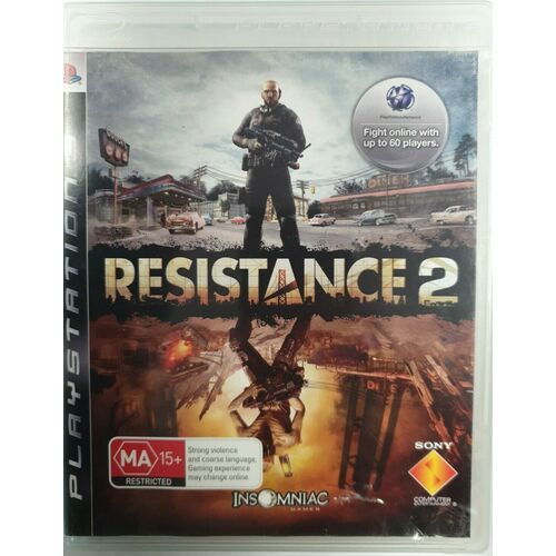 Resistance 2 Sony Ps3 Playstation 3 Game Disc
