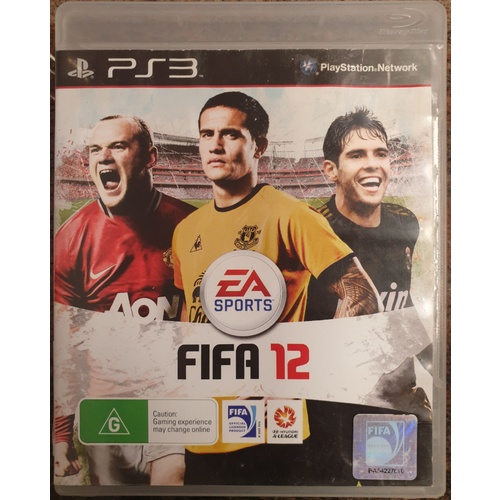 FIFA 12 EA Sports Sony PlayStation 3 Game Disc