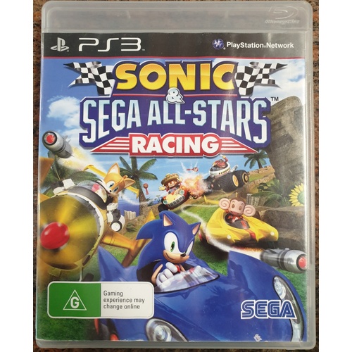Sonic & Sega All-Stars Racing Sony PlayStation 3 Game Disc