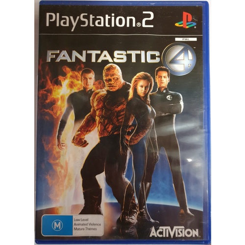 fantastic four playstation 2