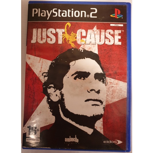 Just Cause PlayStation 2 Game Disc