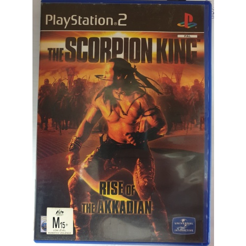 The Scorpion King Rise of the Akkadian Sony Playstation 2 Game Disc