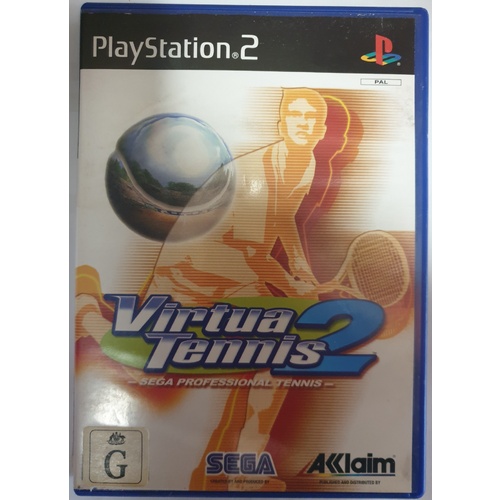 Virtua Tennis 2 Sony PlaySation 2 Game Disc
