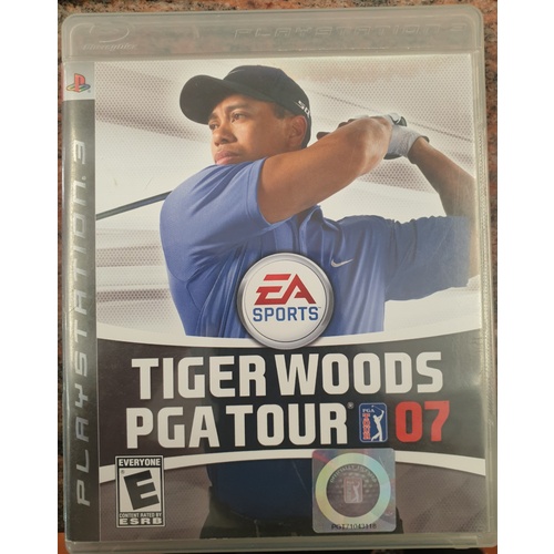 Tiger Woods PGA Tour 07 Sony PlayStation 3