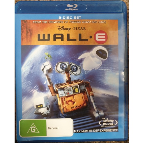 Wall-E Disney Pixar Blu-Ray 2-Disc Edition