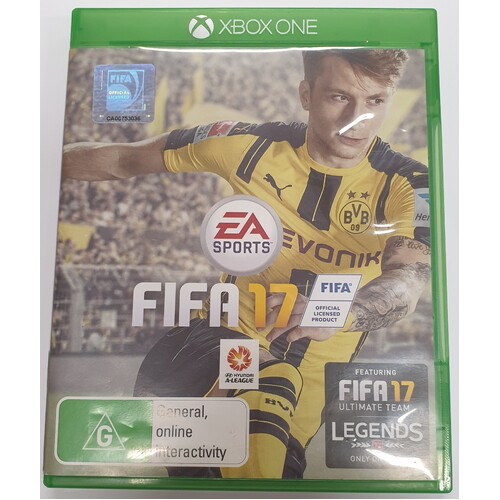 FIFA 17 Microsoft Xbox One Game Disc
