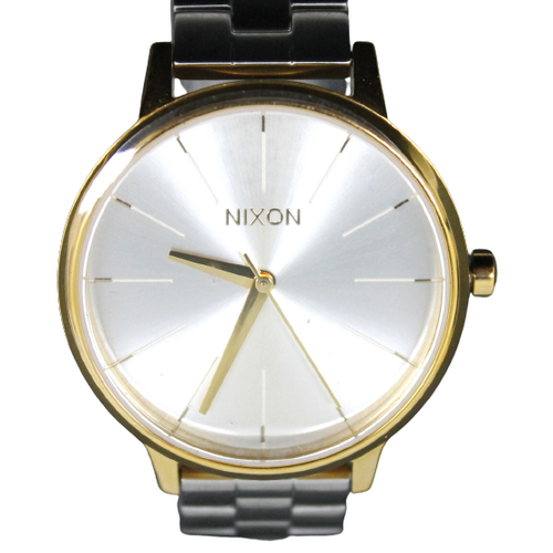 Nixon Kensington A0992062-00 Silver Gold Women's Quartz Analog Watch