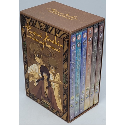 Rurouni Kenshin Volume 1 - 6 Region 4 PAL DVD Box Set (Pre-Owned)