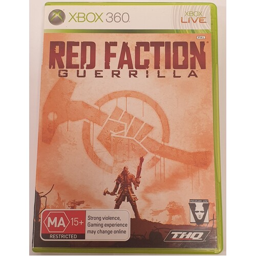 Red Faction: Guerrilla Microsoft Xbox 360 Game Disc