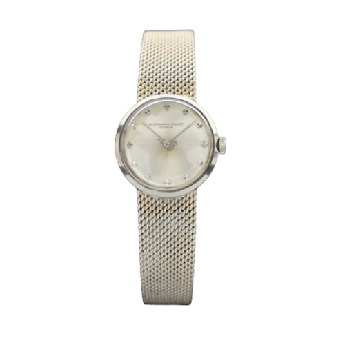 Ladies Audemars Piguet Vintage 18K White Gold Mesh Analogue Watch