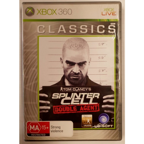 Tom Clancy's Splinter Cell Double Agent Microsoft Xbox 360 Game