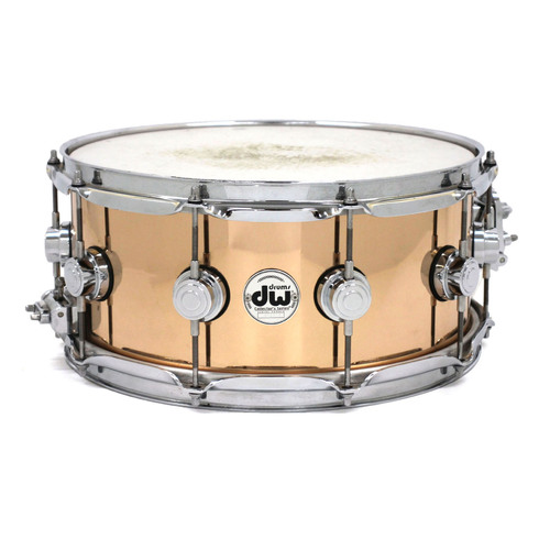 DW Drums Collector's Series 14 x 6.5" Heavy Bronze Shell Snare Drum (Pre-owned)