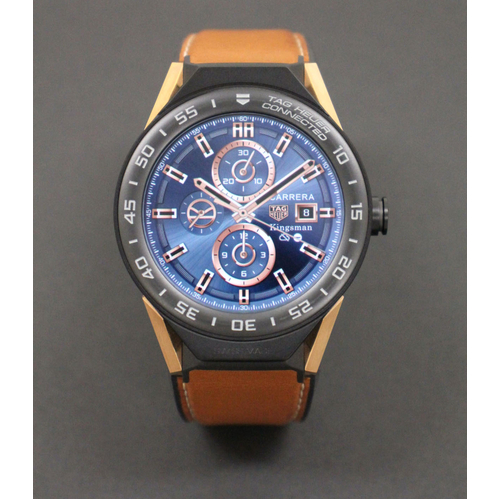 TAG Heuer Connected Modular 45 Kingsman Special Edition Men's Watch SBF8A8023 (Pre-owned)