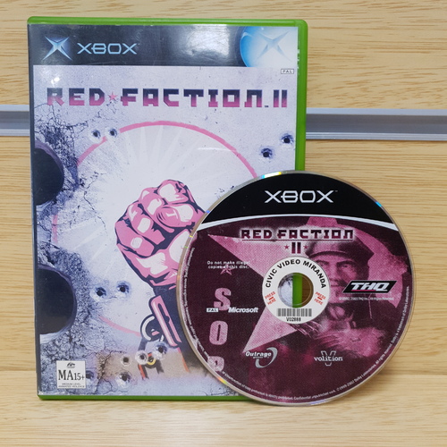 Red Faction II Microsoft XBOX Classic Game Disc