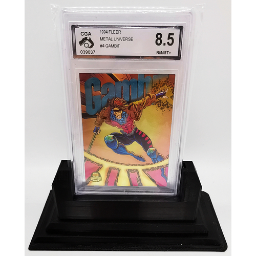 Gambit 1994 Fleer *Gold* Power Blast Card CGA Graded!